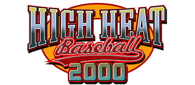 High Heat Baseball 2000 logo for Playstation